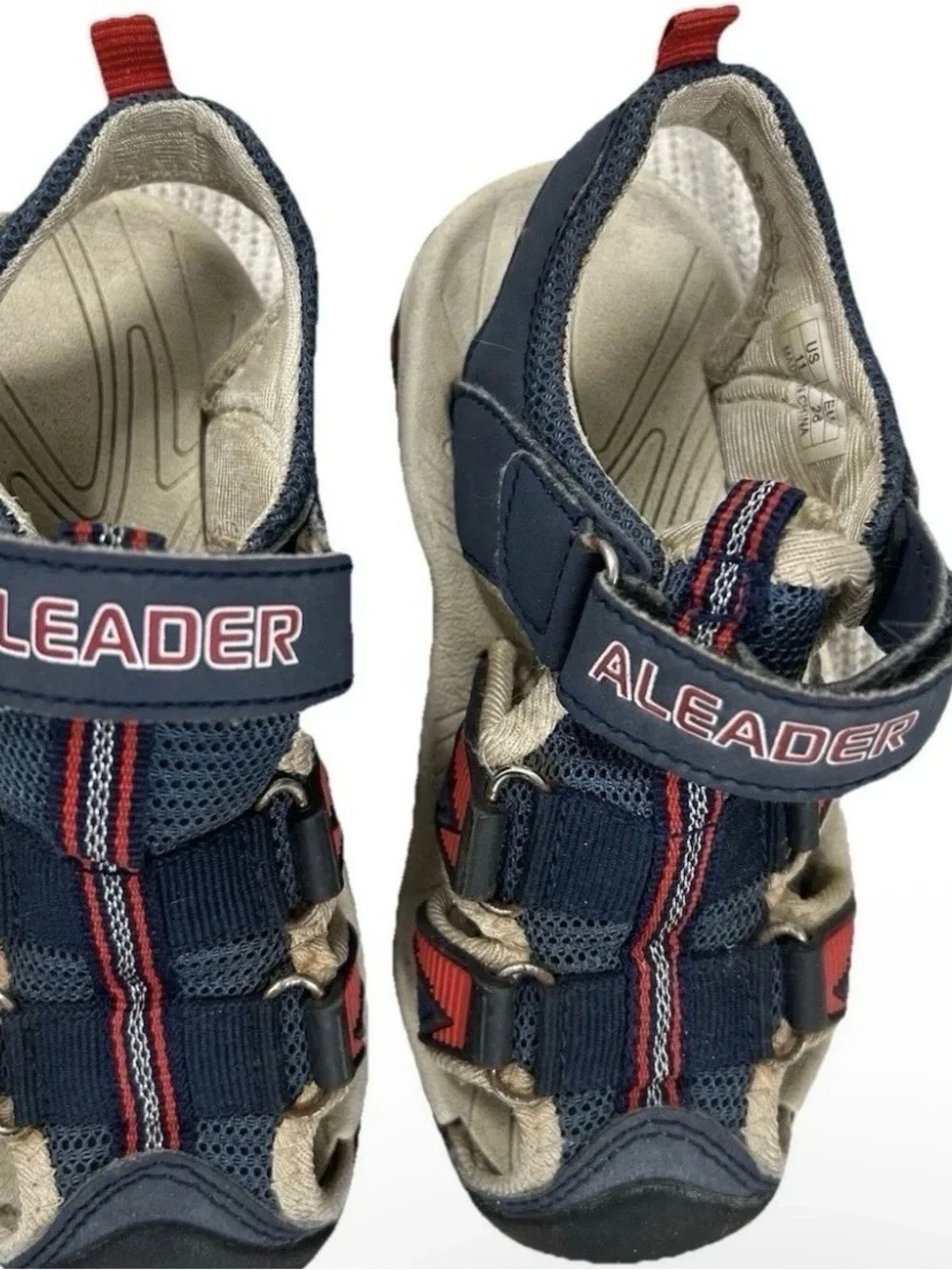 Aleader Toddler Boy Navy Blue Water Summer Shoes Size 11